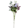 Fialovo-zelená umělá kytice Calm Purple 76 cm