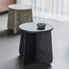 Šedý mramorový odkládací stolek Marb 48 cm  -fv-interier-25