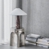 Hnědo-krémová mramorová stolní lampa Soffi 42 cm  -fv-interier-25
