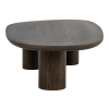 Hnědý dřevěný konferenční stolek Richmond Ellington 150 x 80 cm
