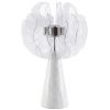 Bílá porcelánová stolní LED lampa No. 8071, 47 cm