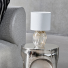 Krémová skleněná stolní lampa Hite 28 cm  -fv-interier-25