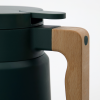 Tmavě zelená nerezová termokonvice Cole 1,8 l  -fv-interier-25