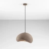 Hnědé závěsné světlo Nova Luce Aere 40 cm -fv-interier-25