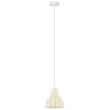 Krémové keramické závěsné světlo Nova Luce Picco 16 cm