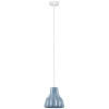 Modré keramické závěsné světlo Nova Luce Picco 16 cm