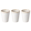 Set tří bílých hrnků COSTA NOVA GRESPRESSO 380 ml
