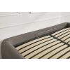 Hnědá bouclé dvoulůžková postel Inera 160 x 200 cm s úložným prostorem -fv-interier-25