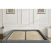 Tmavě šedá bouclé dvoulůžková postel Inera 160 x 200 cm s úložným prostorem -fv-interier-25