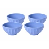 Set čtyř modrých misek COSTA NOVA LATTE BOWLS 13 cm