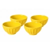Set čtyř žlutých misek LATTE BOWLS 13 cm