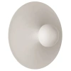 Béžové kovové nástěnné LED světlo Nova Luce Edem 25 cm