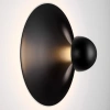 Černé kovové nástěnné LED světlo Nova Luce Edem 25 cm -fv-interier-25