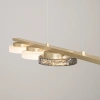 Zlaté kovové závěsné LED světlo Nova Luce Flossie 120 cm -fv-interier-25