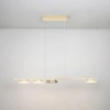 Zlaté kovové závěsné LED světlo Nova Luce Flossie 120 cm -fv-interier-25