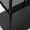 Černý kovový regál Bizzotto Haldor 82 x 33 cm -fv-interier-25