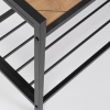 Černý stojací věšák Bizzotto Haldor 180 x 65 cm -fv-interier-25